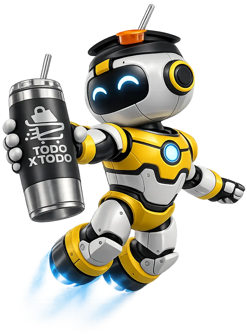 Robot termos mayoreo Robot promocionando termos en mayoreo con personalizacion